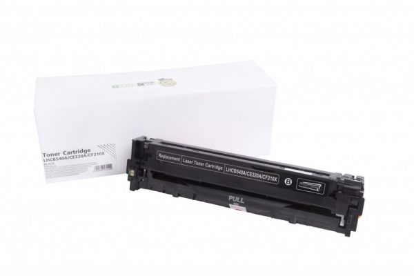 HP kompatibilná tonerová náplň CB540A / CE320A / CF210X, 2200 listov