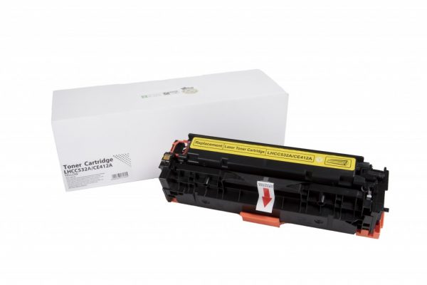 HP kompatibilná tonerová náplň CC532A / CE412A / CF382A, CRG718, 2800 listov